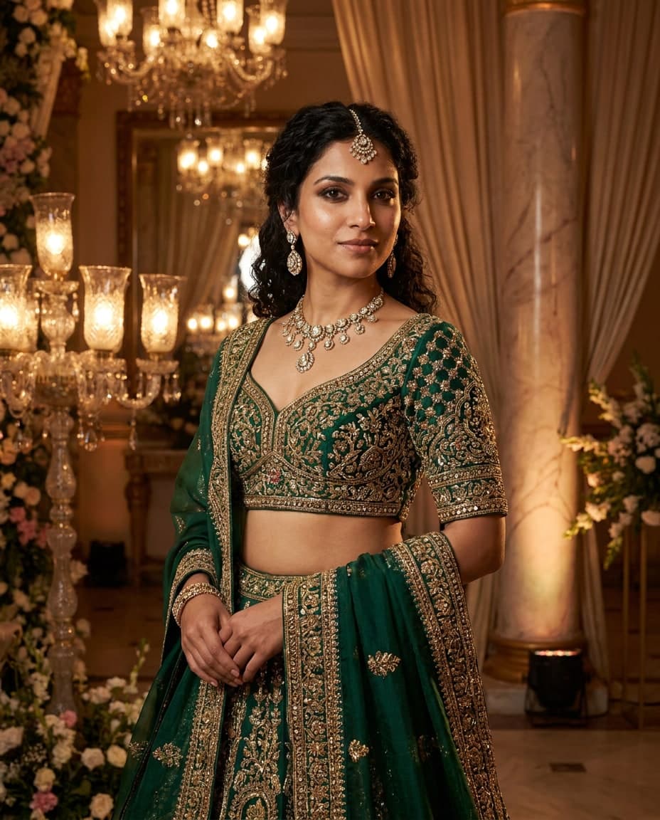 Emerald Gala Look