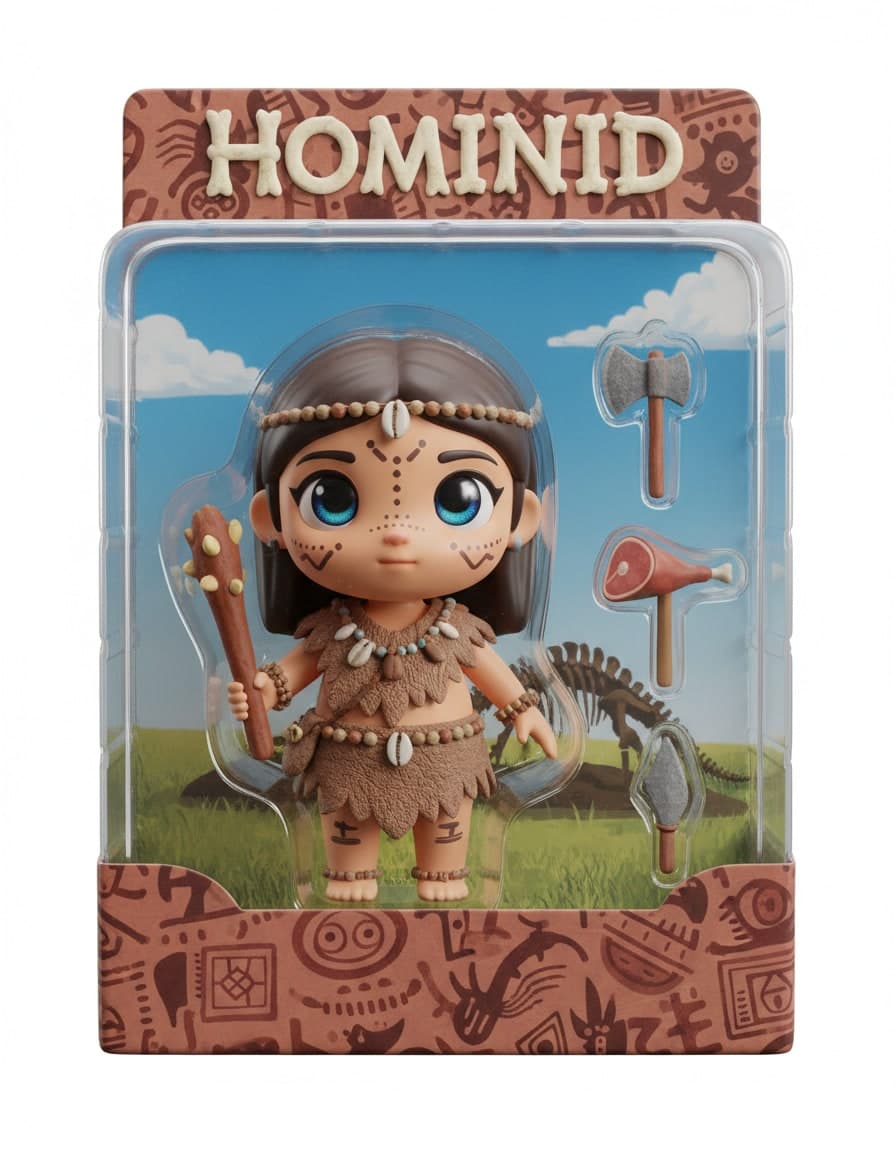 Hominid Toy Figurine