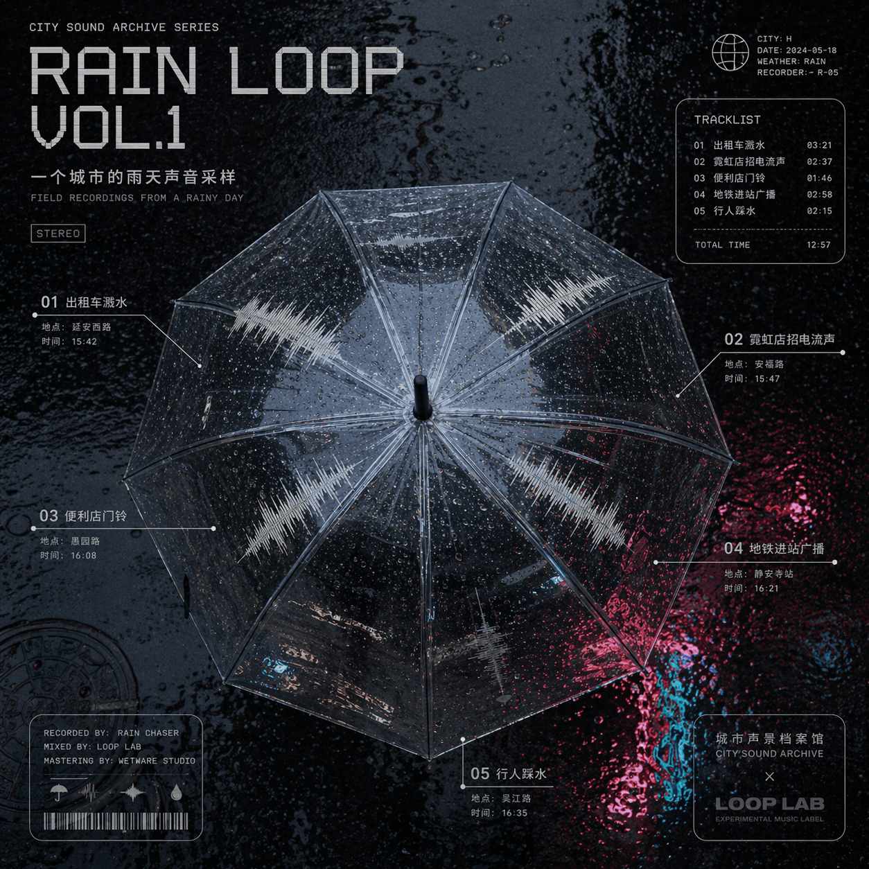 雨聲音景專輯封面