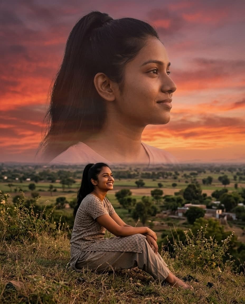 Village Sunset