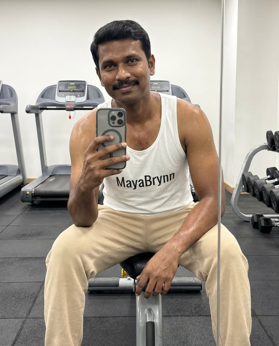 Gym Mirror Selfie