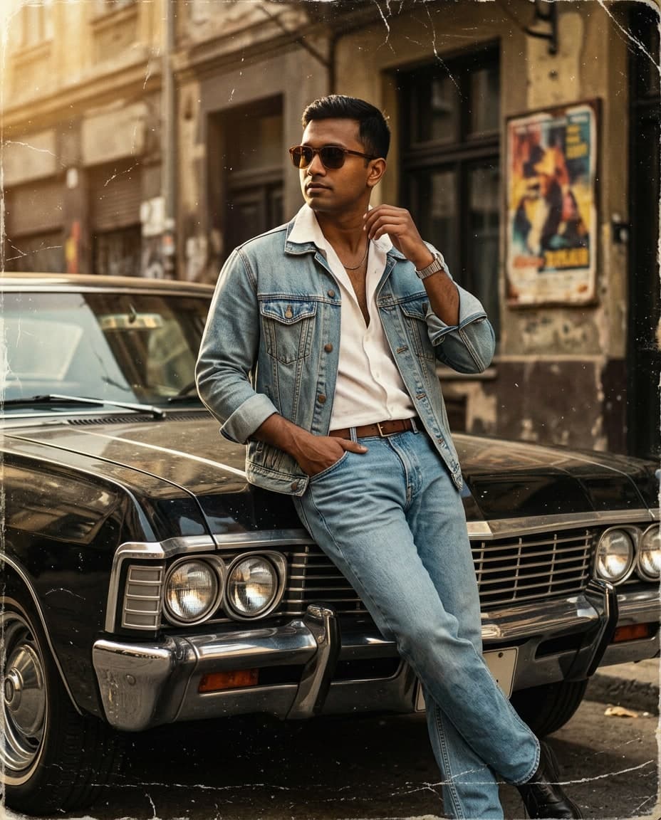 Phong Cách Denim Cổ Điển