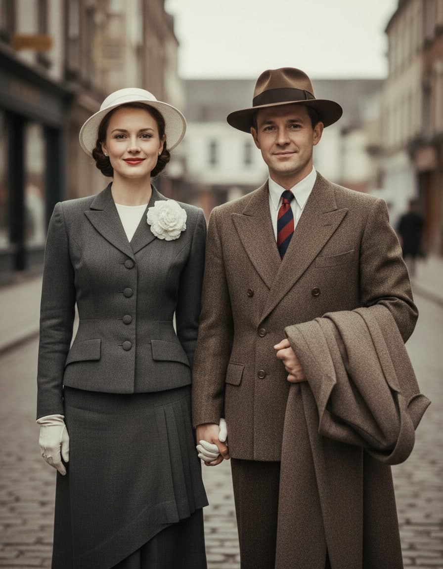 Vintage-Spaziergang