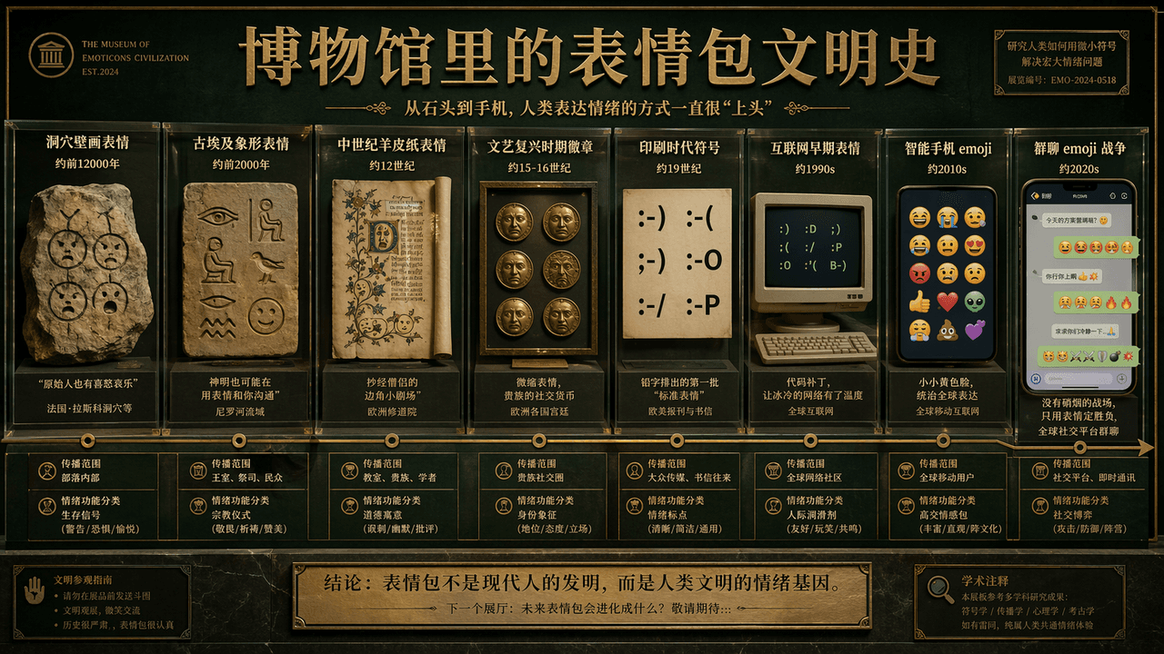 Emoji歷史博物館展
