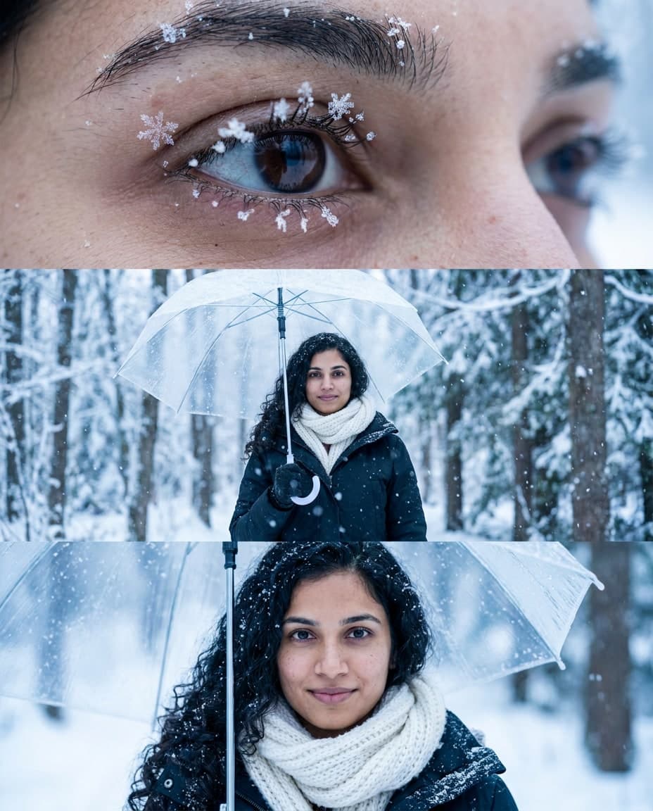 雪花妆