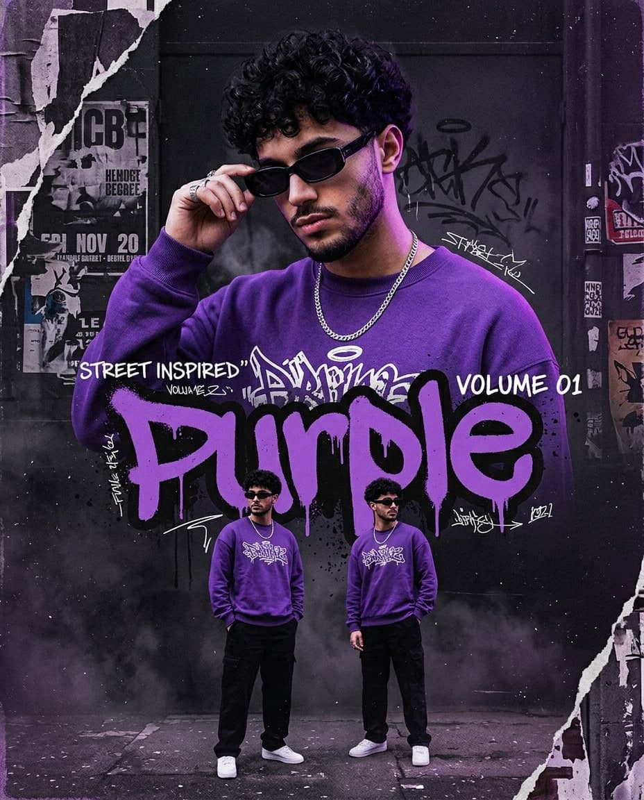 Purple Street Cover