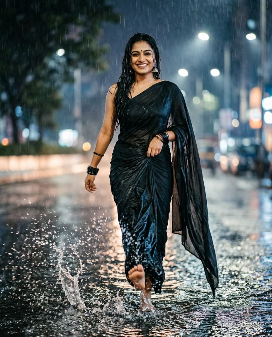 Monsoon Saree Dance