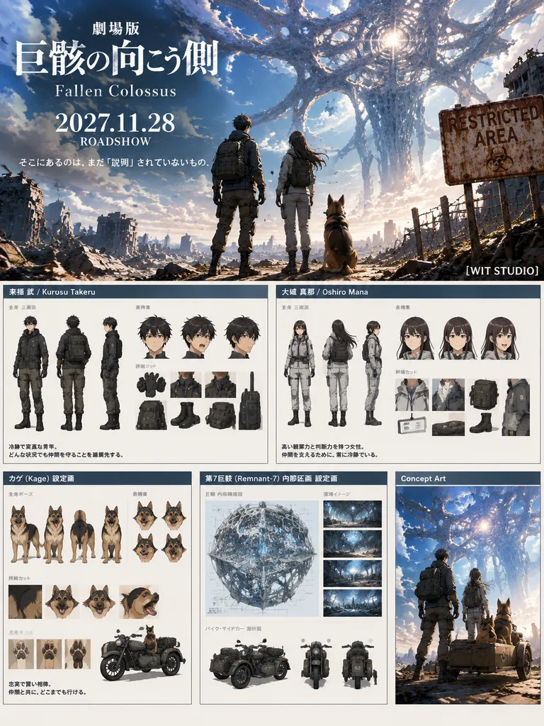 アニメ映画企画提案シート