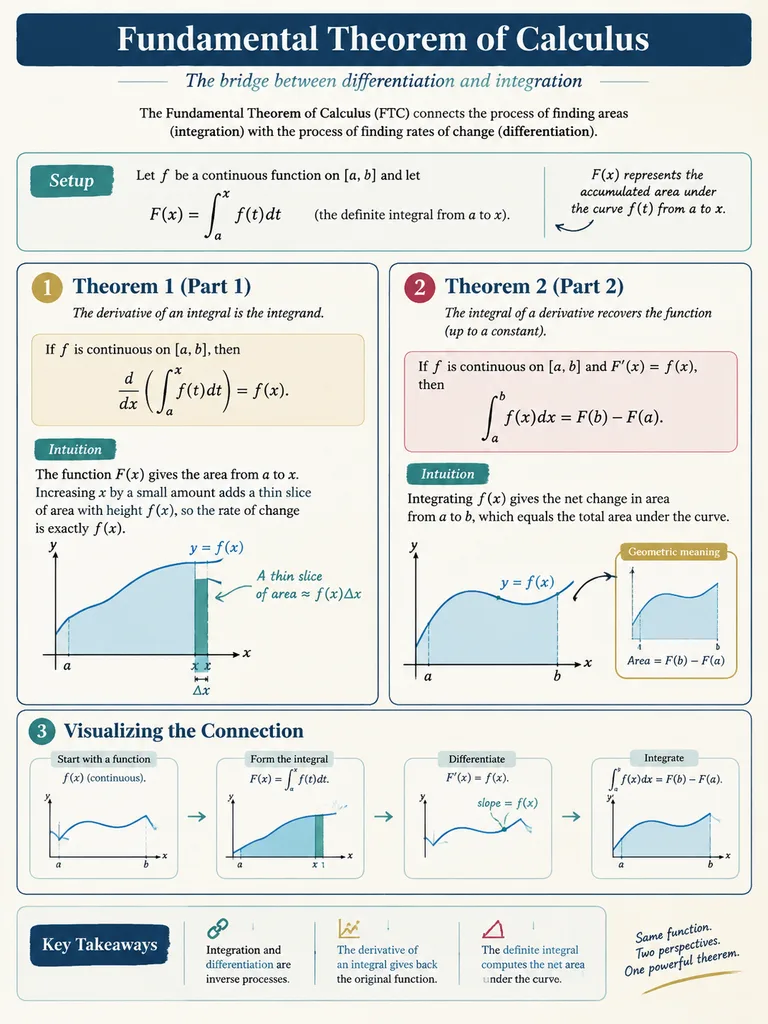 Mathematical Concept Visualization Educational Infographic