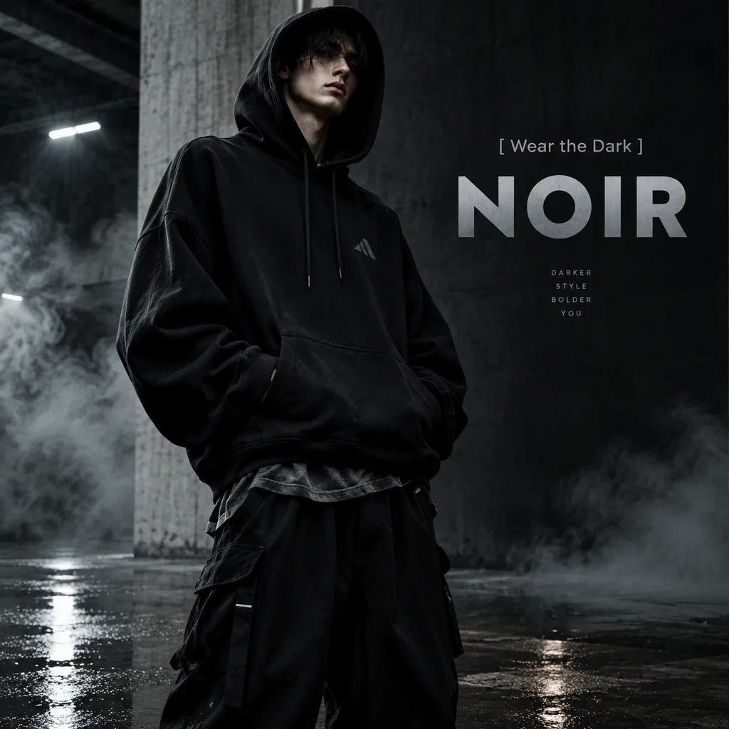 NOIR 街頭連帽衫宣傳海報