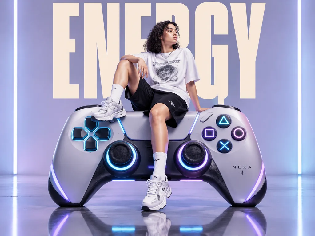 Giant Game Controller Streetwear Campaign
