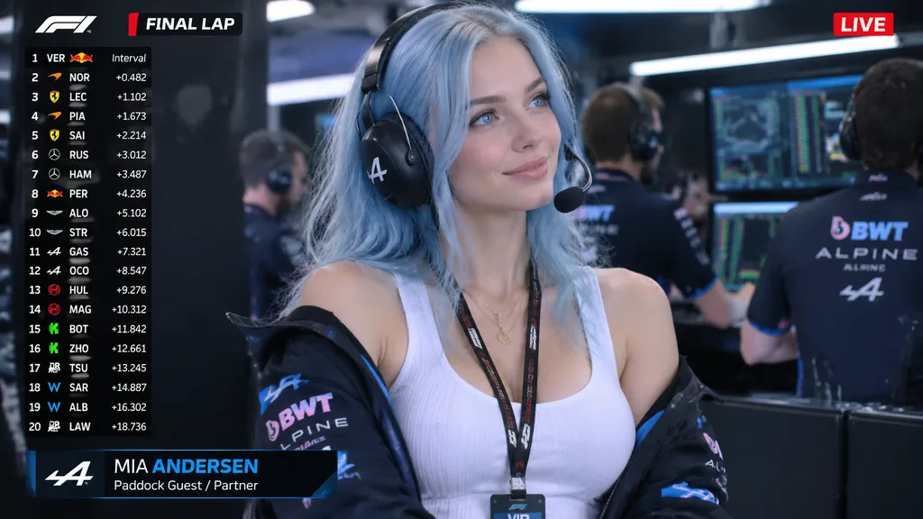 F1 Broadcast Paddock Guest Screenshot