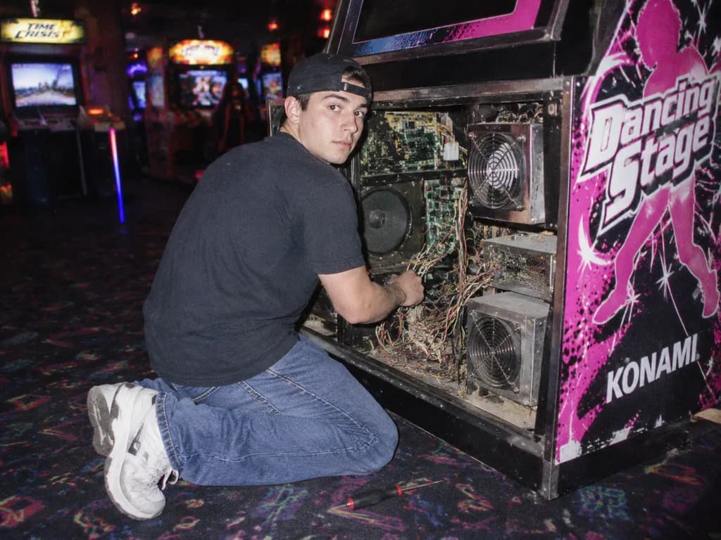 Repairing a 90s Arcade Cabinet