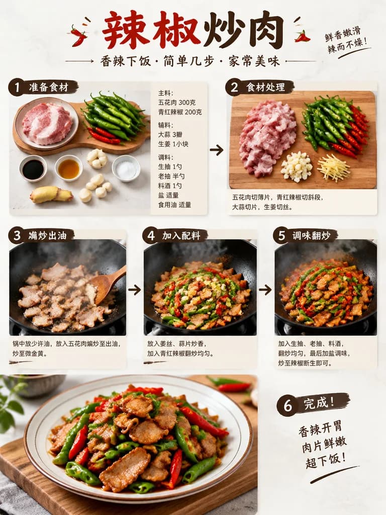 Recipe Flowchart Infographic