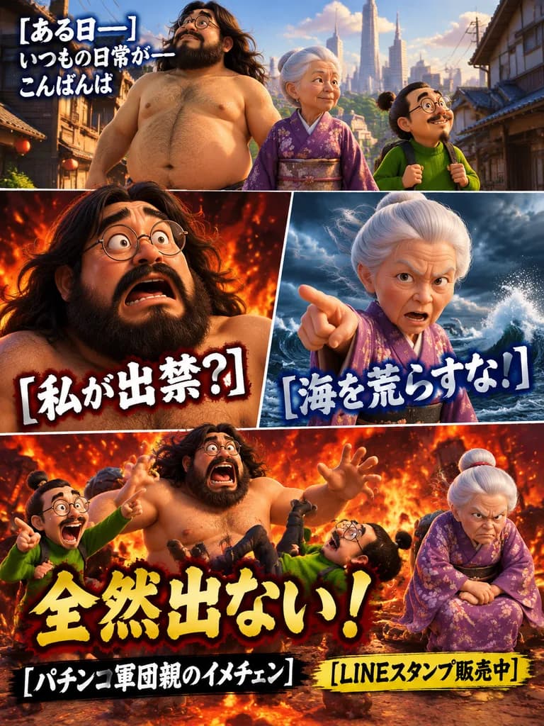 多格漫畫式宣傳海報