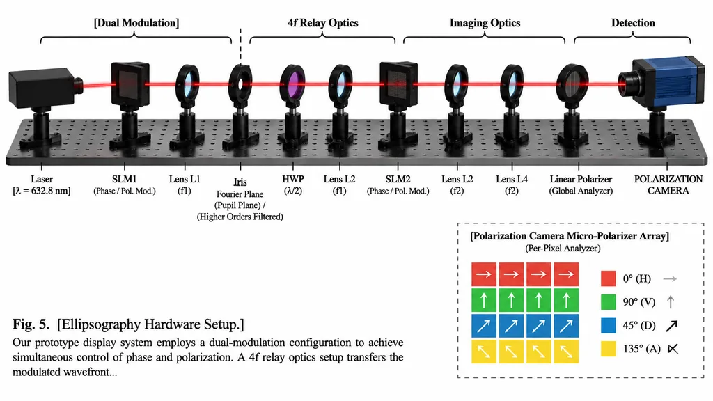 Scientific Optical Bench Diagram