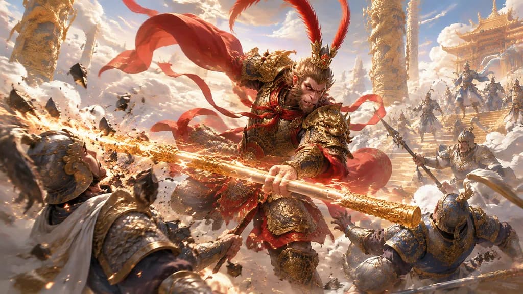 Batalla Celestial de Sun Wukong