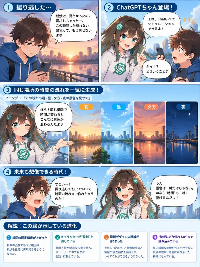 Educational Manga with Infographic Footer