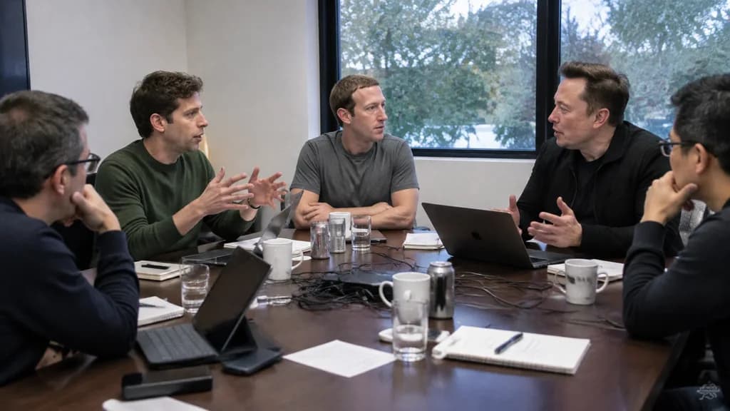 Tech Leaders Conference Room Meeting