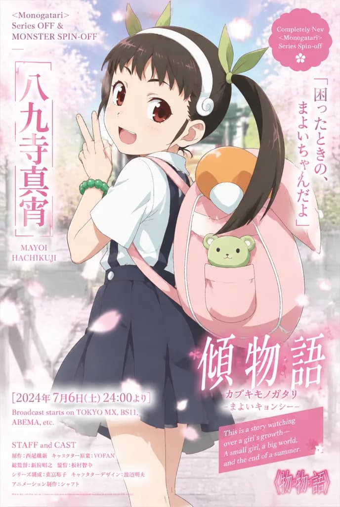 アニメキービジュアル告知ポスター