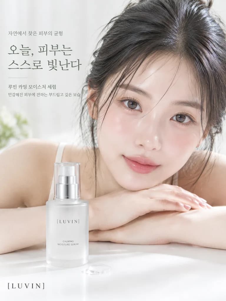 Kommerzielle Koreanische Hautpflege-Werbung