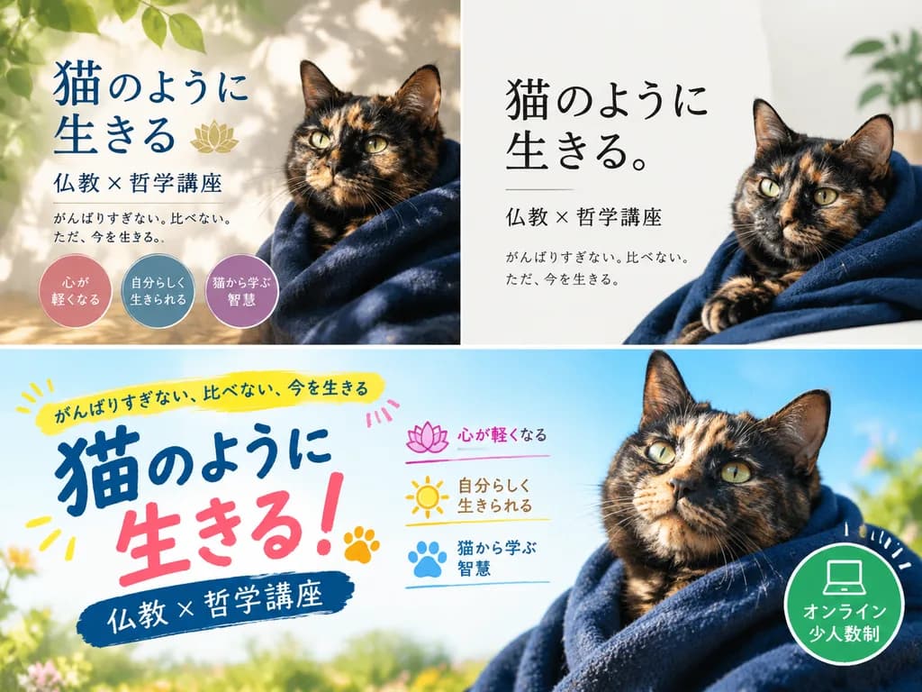 Promotional Banner Design Variations Board