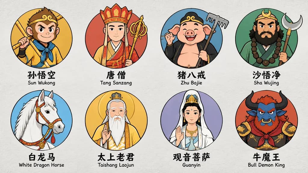 Journey to the West Avatar Icons