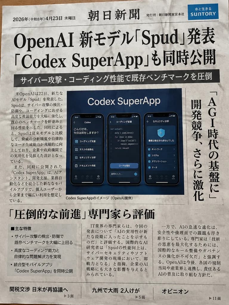 Japanese Newspaper Front Page Mockup