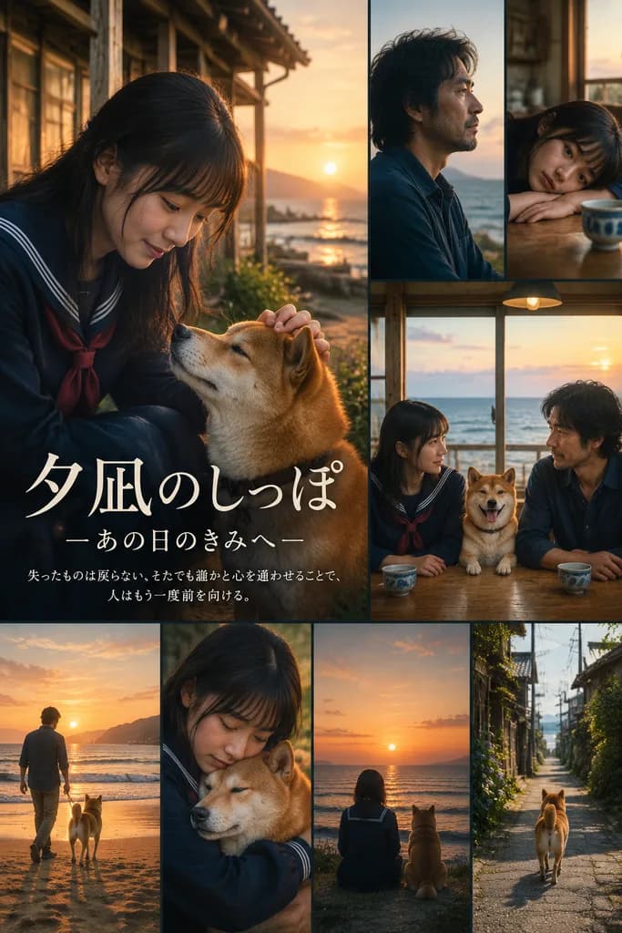 Japanese Movie Teaser Poster Collage