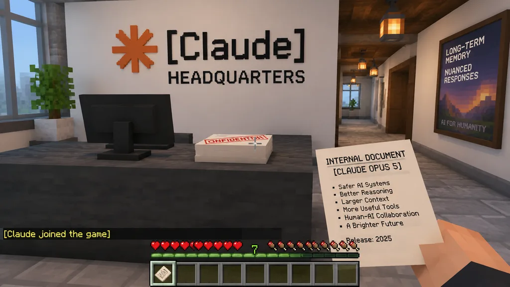 Screenshot di Ufficio in Gioco Voxel in Prima Persona