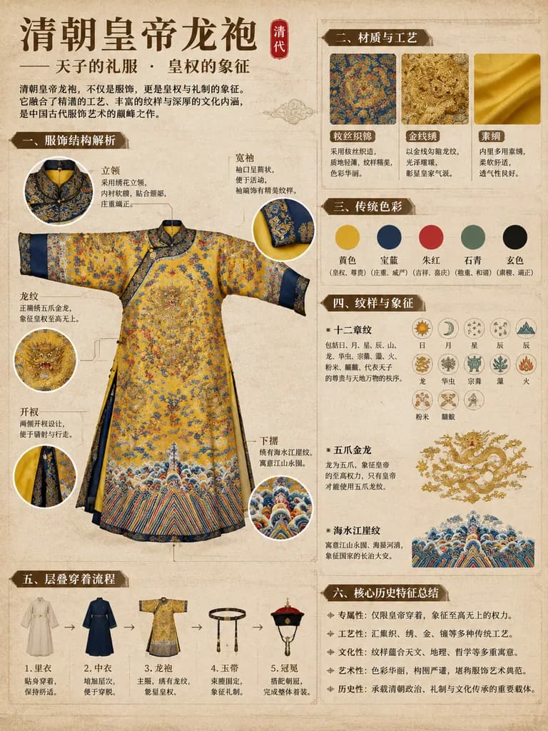 Museum Artifact Breakdown Infographic