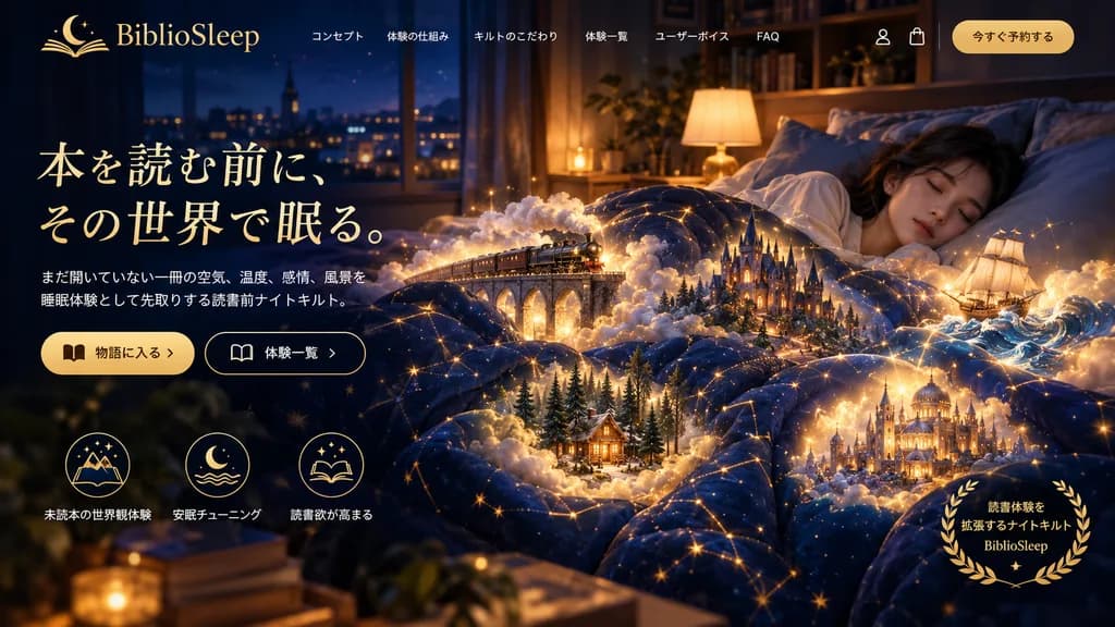 Magical Dream Quilt Landing Page