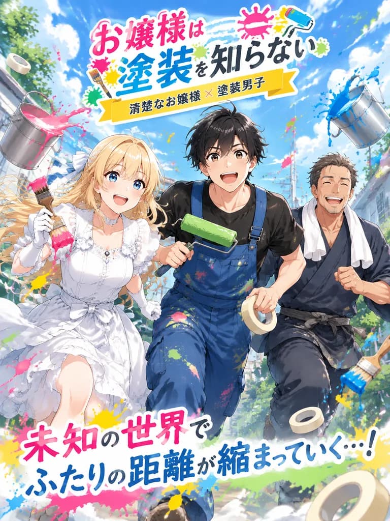 Anime Light Novel Painting Cover