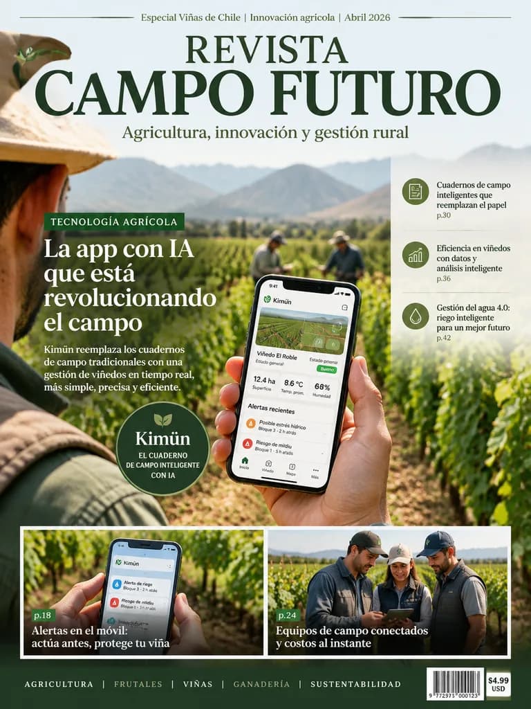Agricultural Innovation Magazine Cover Mockup