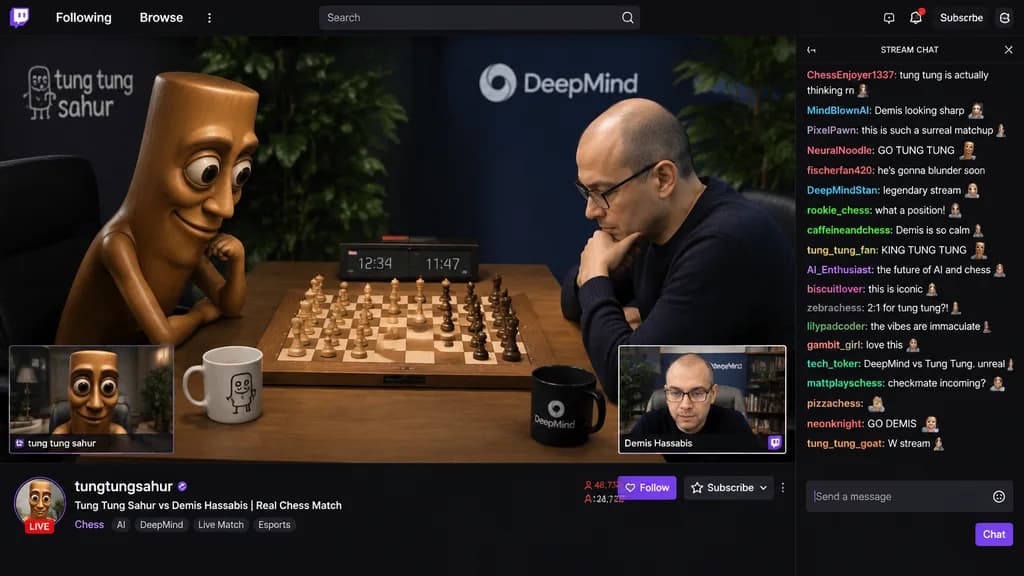 Twitch Livestream Match Screenshot