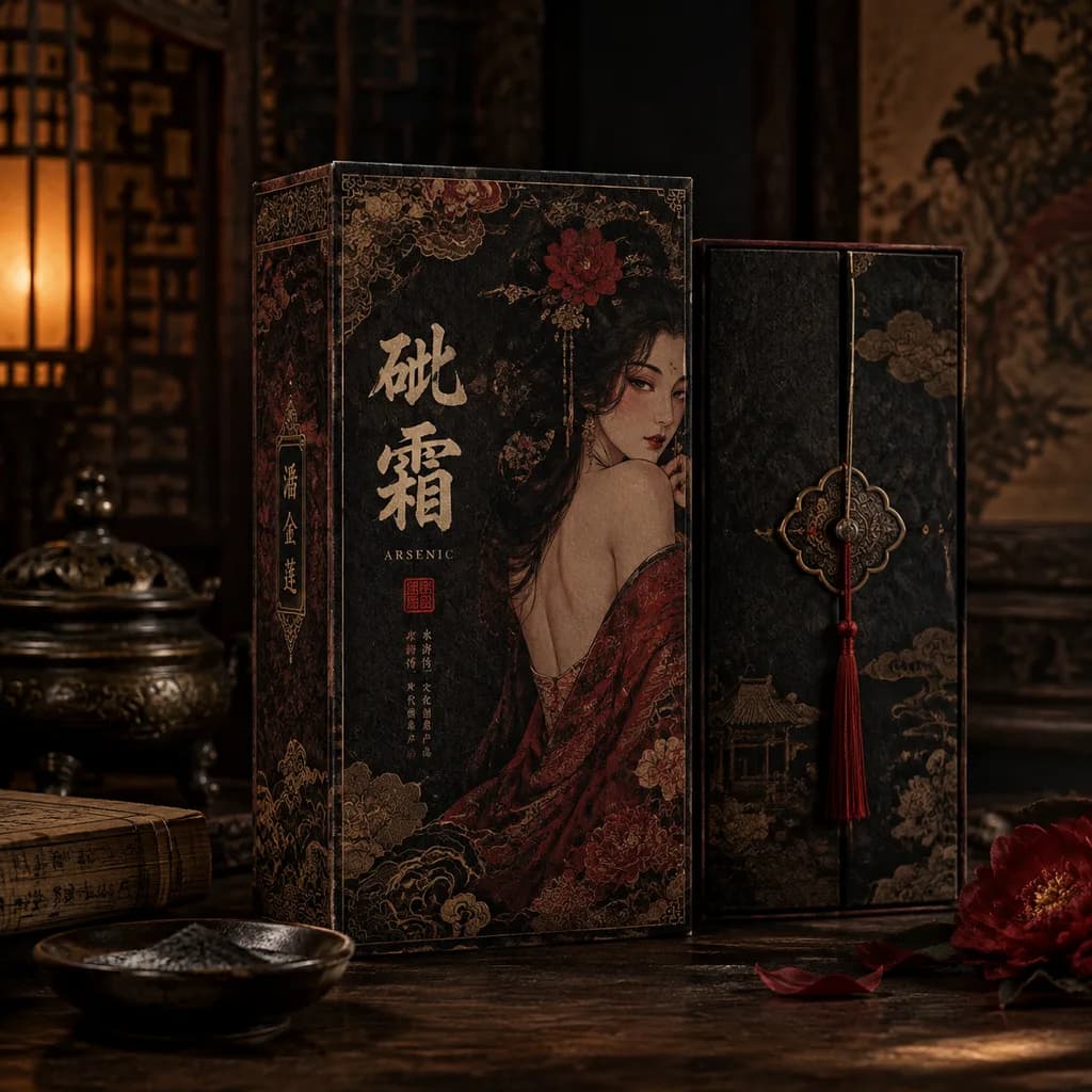 Dark Ancient Chinese Packaging Design