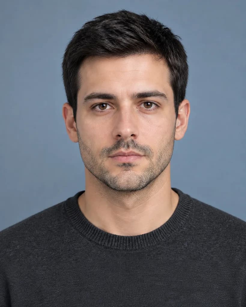 Candid Photo to Corporate Studio Headshot