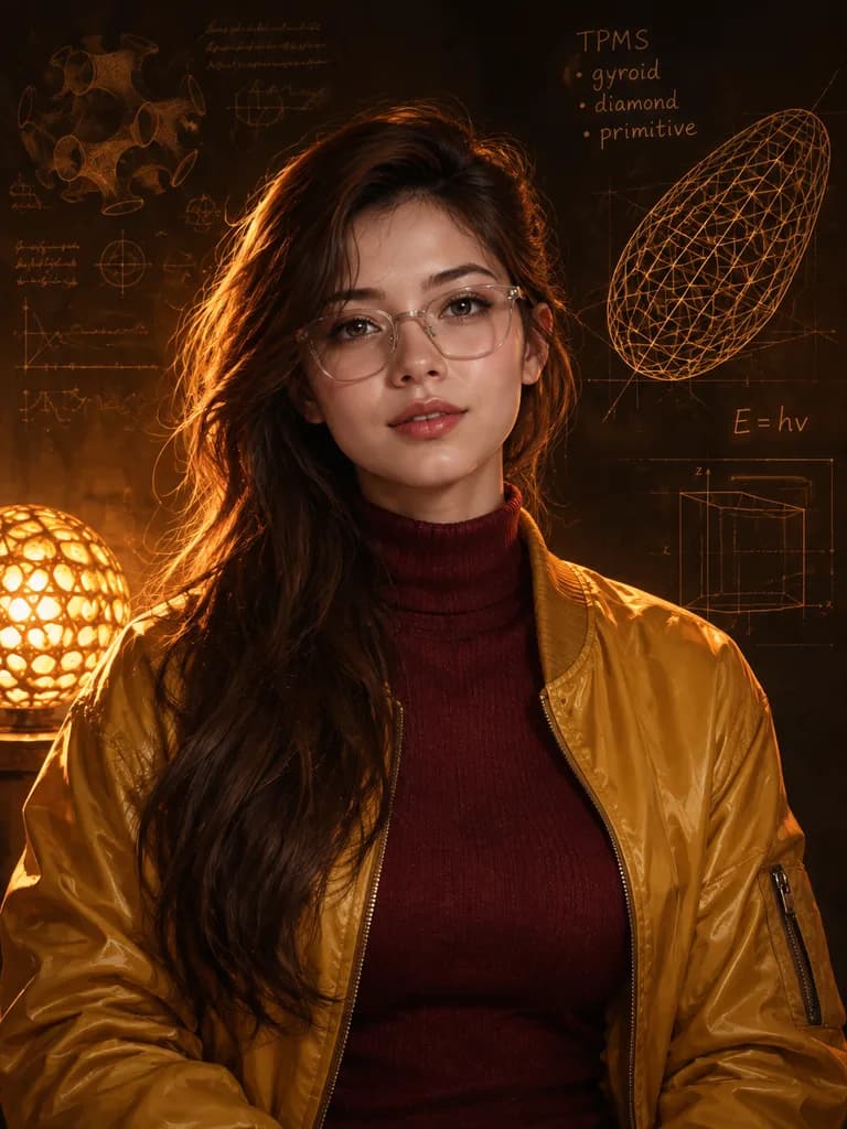 Woman Inventor Mind Palace Portrait