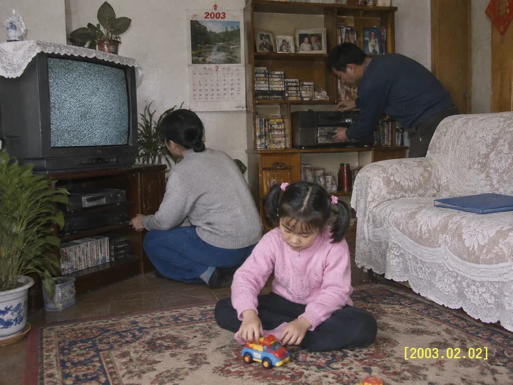2000年代初頭の懐かしいリビングスナップ