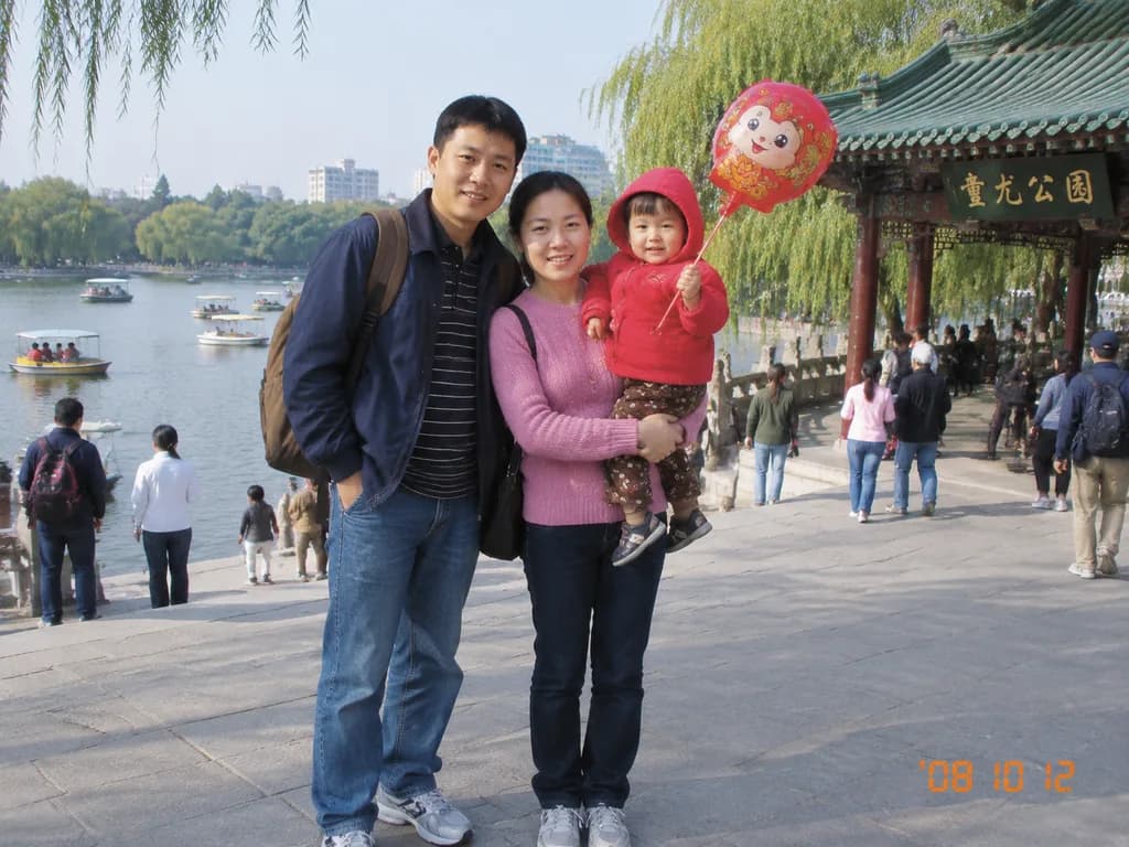 千禧末期中国家庭公园快照