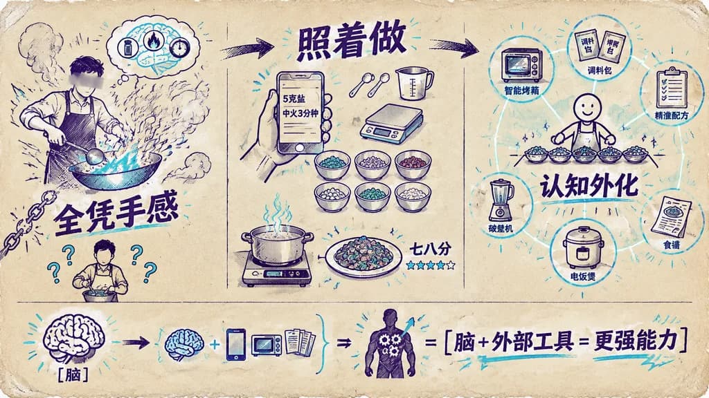 Chinese Cooking Cognition Infographic Poster