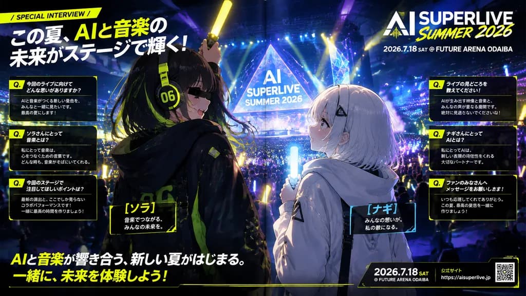 Anime Concert Magazine Interview Spread