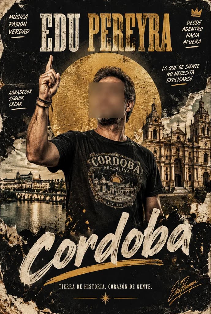 Affiche Musicale Urbaine en Médias Mixtes