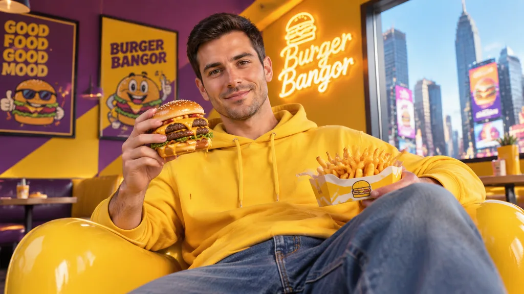 Fast Food Commercial Lifestyle Portrait