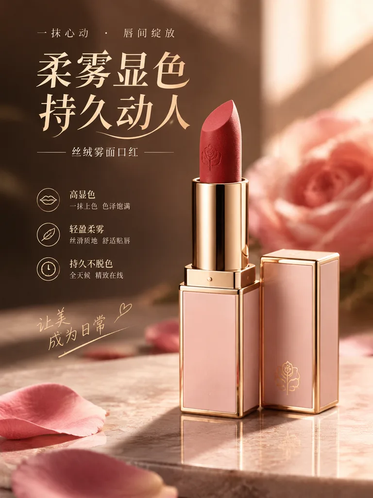 Cosmetic Product Commercial Poster
