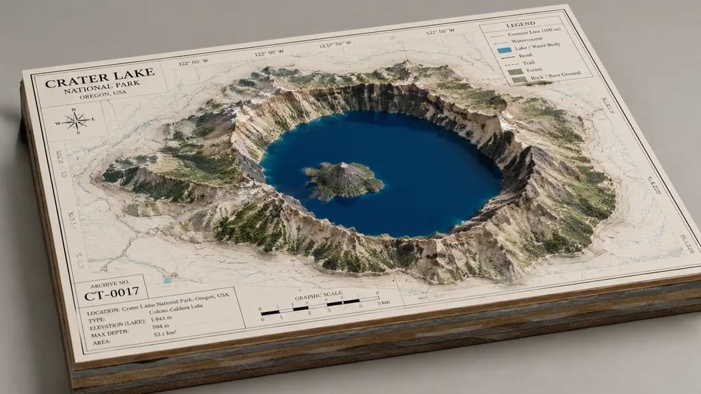Landscape Archive Model Map