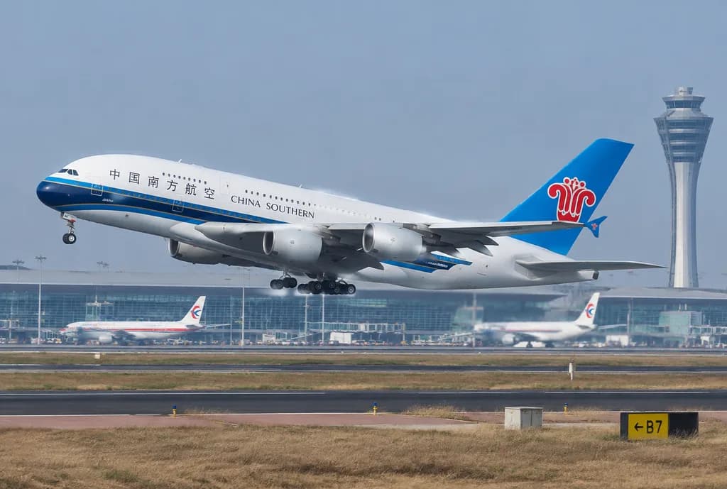 Airliner Takeoff Rotation Telephoto Spotting