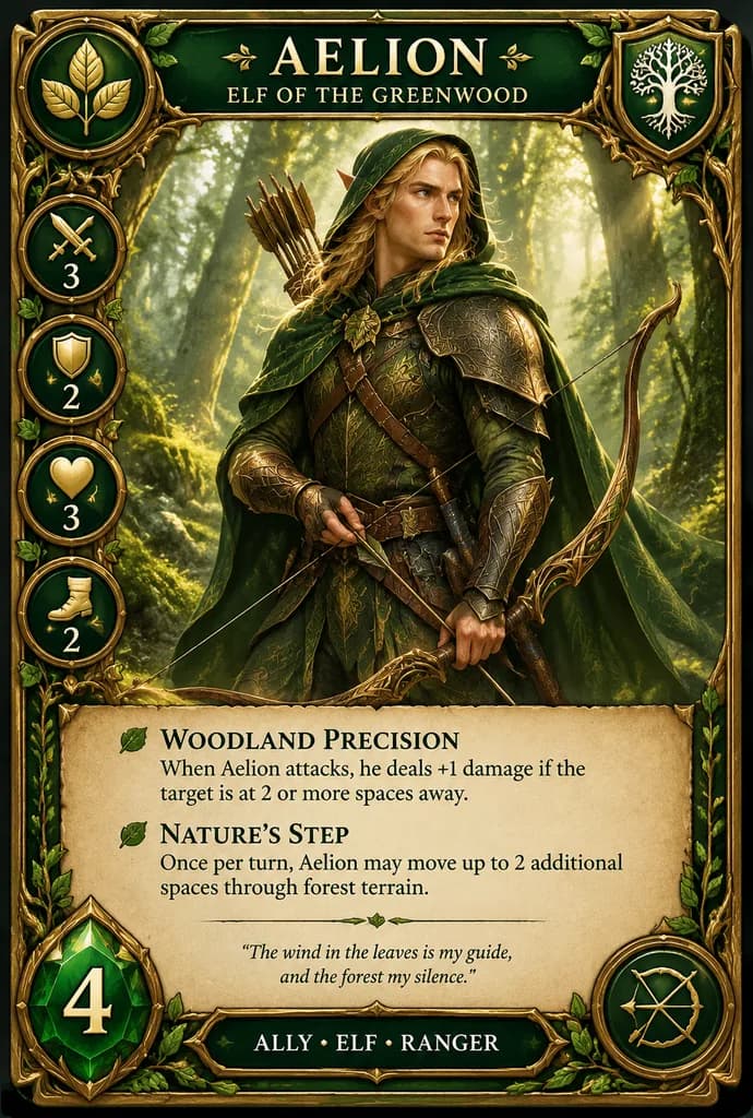 奇幻精靈遊俠集換式卡牌