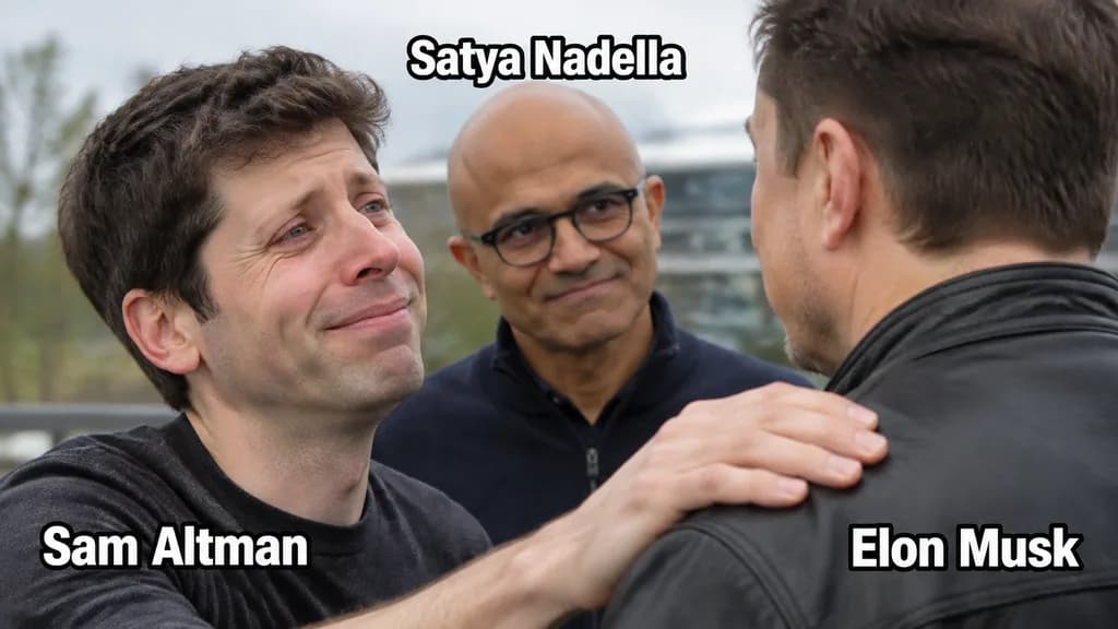 Awkward Tech CEO Triangle Meme