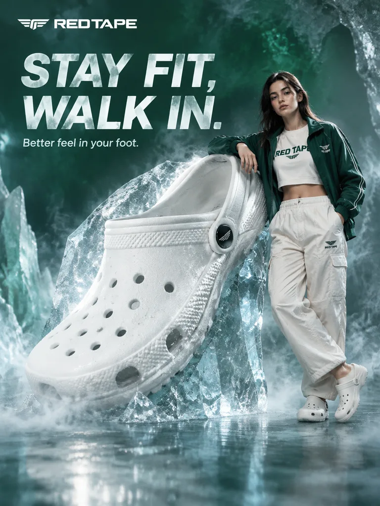 Giant Footwear Frozen Ice Ad